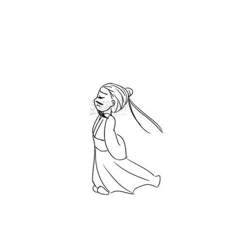 我原简笔画-天马图吧