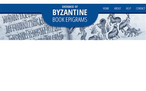 Database of Byzantine Book Epigrams | EADH - The European Association ...