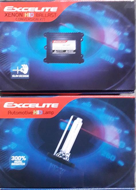 Excelite korea h11/h8/h16 55w 12v 6000k with canbus hid kit (2 bulbs, 2 ...