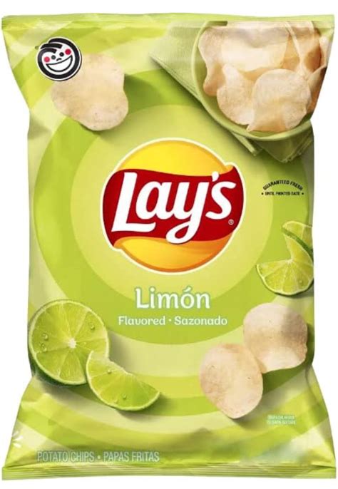 Lays - Limon Chips, 2.25 oz, Single Bag - Mercado de la Raza