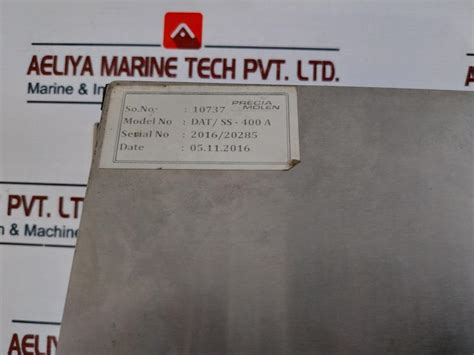 Precia Molen DAT-SS 400-FM Weight Indicator 230VAC 50Hz – Aeliya Marine ...