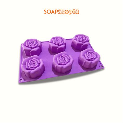 Rose Mold – Elegant Soap Mold for Stunning Designs | Soapatopia