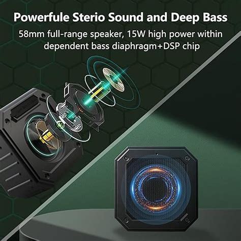 Golf Speaker | PILSAMAS Magnetic Bluetooth Speaker | Waterproof IPX7 ...