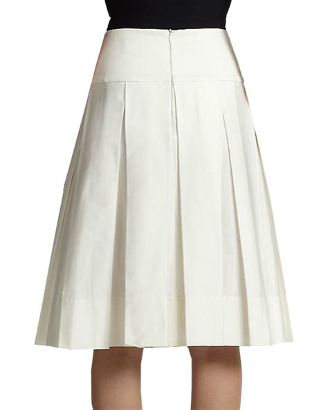 Box Pleated Skirt with Yoke – Elizabeth's Custom Skirts