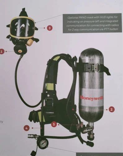 Breathing Apparatus - Honeywell T8000 SCBA Self Contained Breathing ...