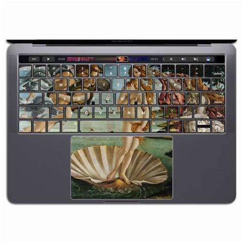 Macbook Keyboard Decals Birth of Venus Art Macbook Sticker - Etsy India