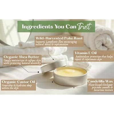Living Farms Organic Poke Root Castor Oil Salve | Vegan Lymphatic India ...
