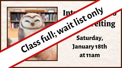 Introduction to Needle-Felting, Cross Mills Public Library, Charlestown ...