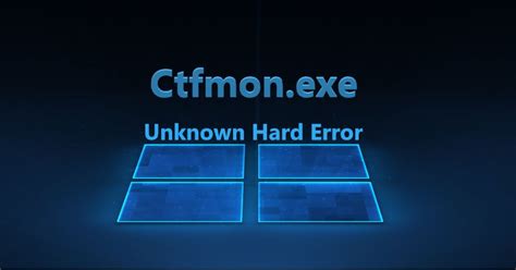 sihost.exe - Advertencia del sistema Unknown Hard Error : Windows ...