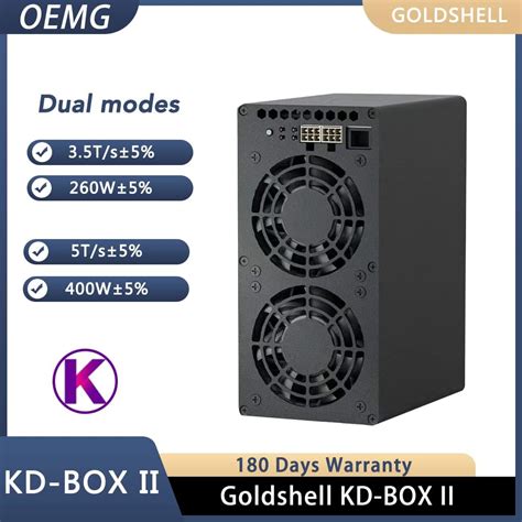 OEMGMINER Goldshell KD Box II KDA ASIC Miner - Dual Mode, India | Ubuy