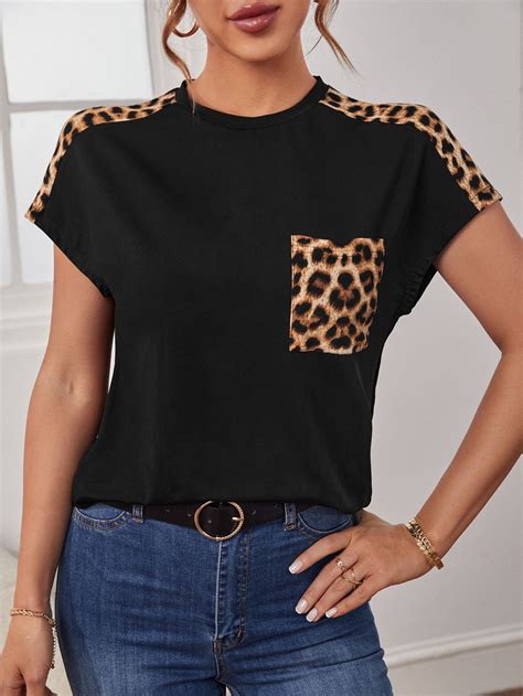 SHEIN USA | Top outfits, Clothes for women, Leopard print
