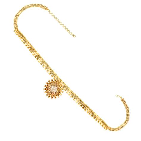 Accessher Traditional Golden & White Kamarband Price in India - Buy ...