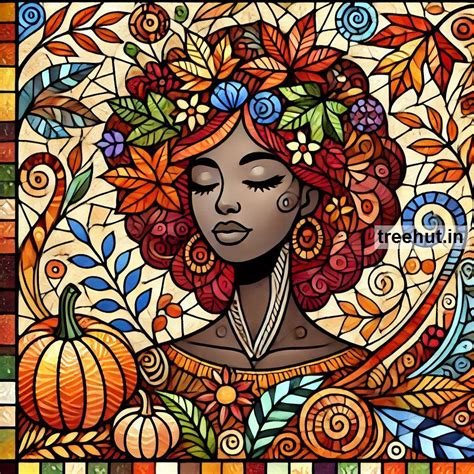 Fall Stain Glass Painting Ideas