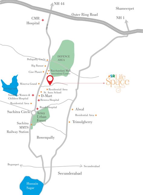 ASR Life Spaces || 3 BHK Luxury Apartments for Sale