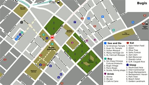 Singapore Bugis • Mapsof.net