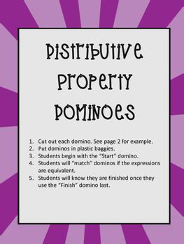Distributive Property Games 的图像结果