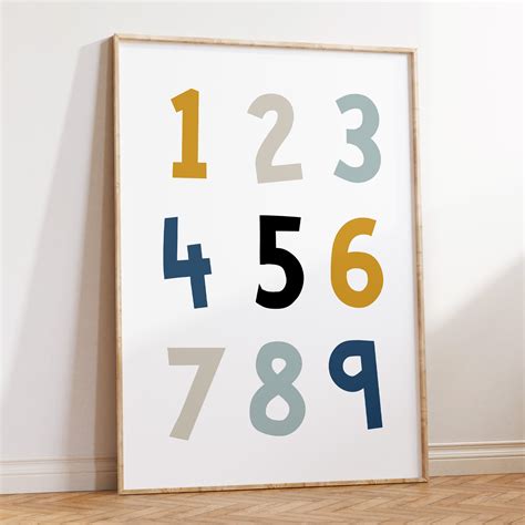 Image result for Numbers Print