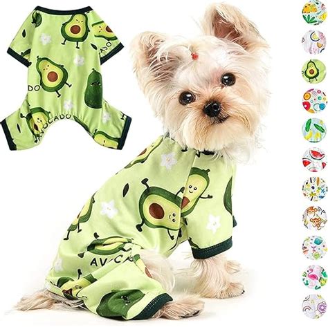 KUTKUT polycotton blend Small Medium Dog Bodysuit Spring Summer Autumn ...