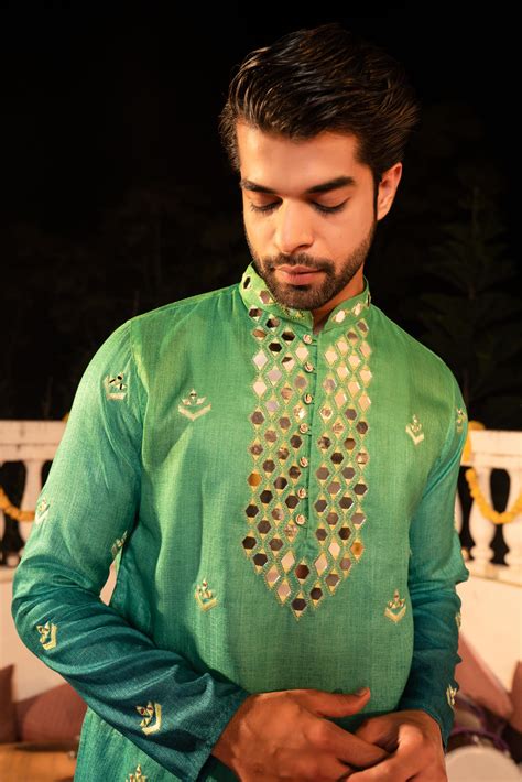 Buy Mirror Kurta for Men with Stylish Design, Men Mirror Kurta – Kzari ...