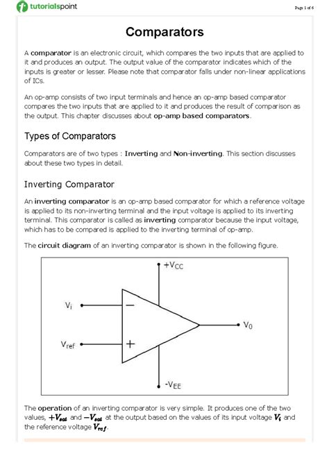 Unit-4 Part-2: Comparators and Waveform Generators Notes - Studocu