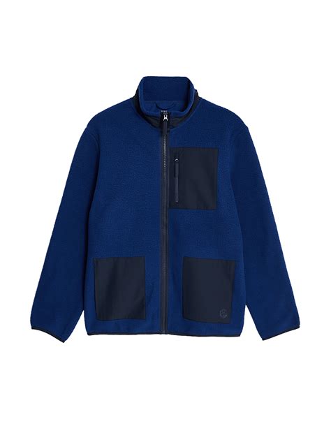 Buy Polar Fleece Zip Up Jacket at Marks & Spencer