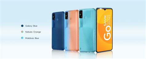 Tecno Spark Go 2021 (Maldives Blue, 2GB RAM, 32GB Storage) | 5000mAh| 6 ...