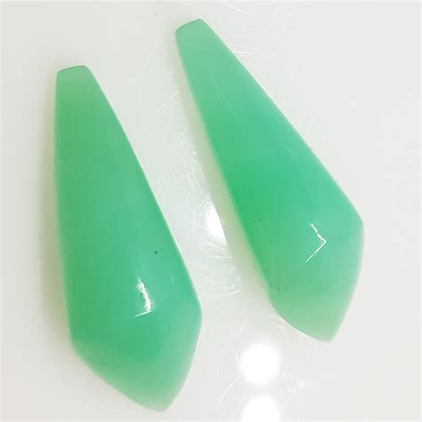 Handmade Jewelry Beads – Natural Chrysoprase for Necklaces, Bracelets ...
