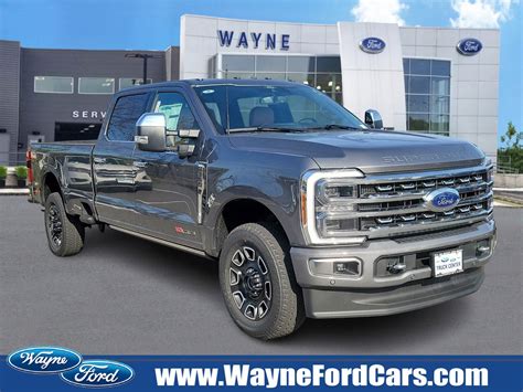 New 2024 Ford Super Duty F-350® Platinum Crew Cab in Wayne #24T-163 | Wayne Ford