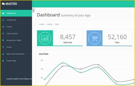 Image result for Simple Dashboard Bootstrap Template