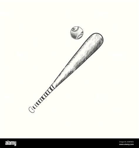 Baseball Bat Pencil Drawing at Randall Maupin blog