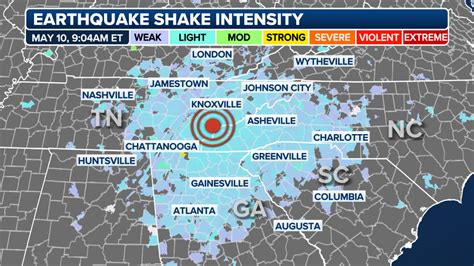 Atlanta, Knoxville rattled as earthquake shakes the Southeast | Fox Weather