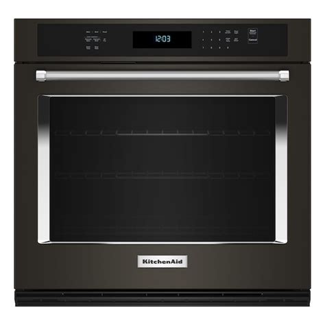 KitchenAid 27-in Smart Single Electric Wall Oven with Air Fry Single ...