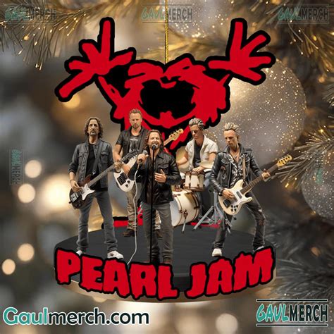 All Member Of Pearl Jam Band Ornament - Gaulmerch
