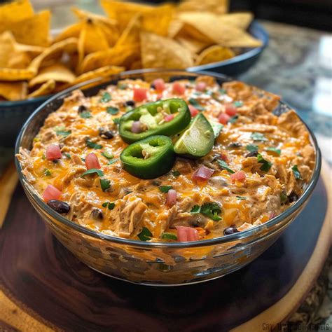 Chicken Taco Dip - Recipes