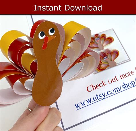 Construction Paper Turkey Pattern