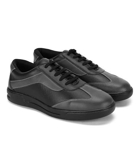 Buy Paragon K1012G Leather Look Casual Sneakers For Men with Ultra Soft ...