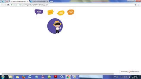 Entry #3 by AshokRajangam for HTML5 loading animation | Freelancer