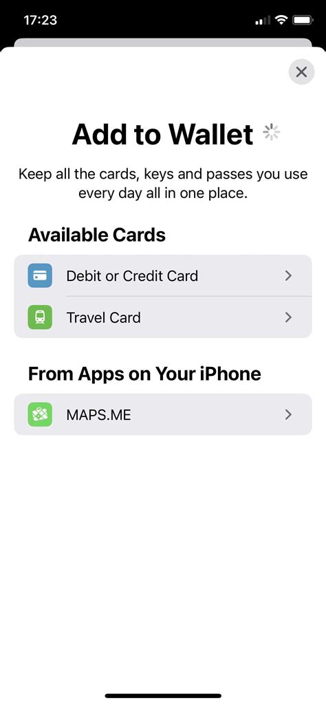 How can I add my app to wallet so that in wallet I can see my app in ...