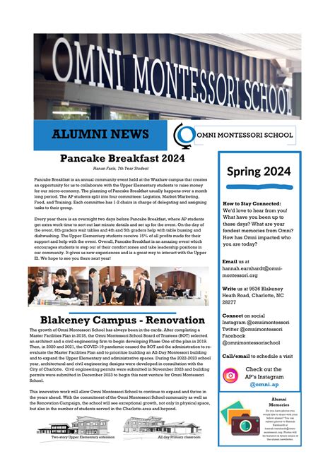 Alumni - Omni Montessori School