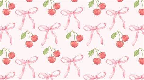 Cherry Pattern | Wallpaper | Iphone wallpaper, Pretty wallpapers, Cute ...