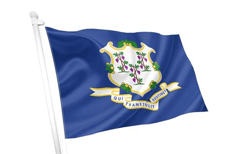 Connecticut State Flag – Premium Quality, Made in Ireland – Flags ...