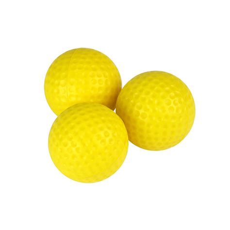 Yellow Foam Practice Golf Balls (12 count) – JP Lann