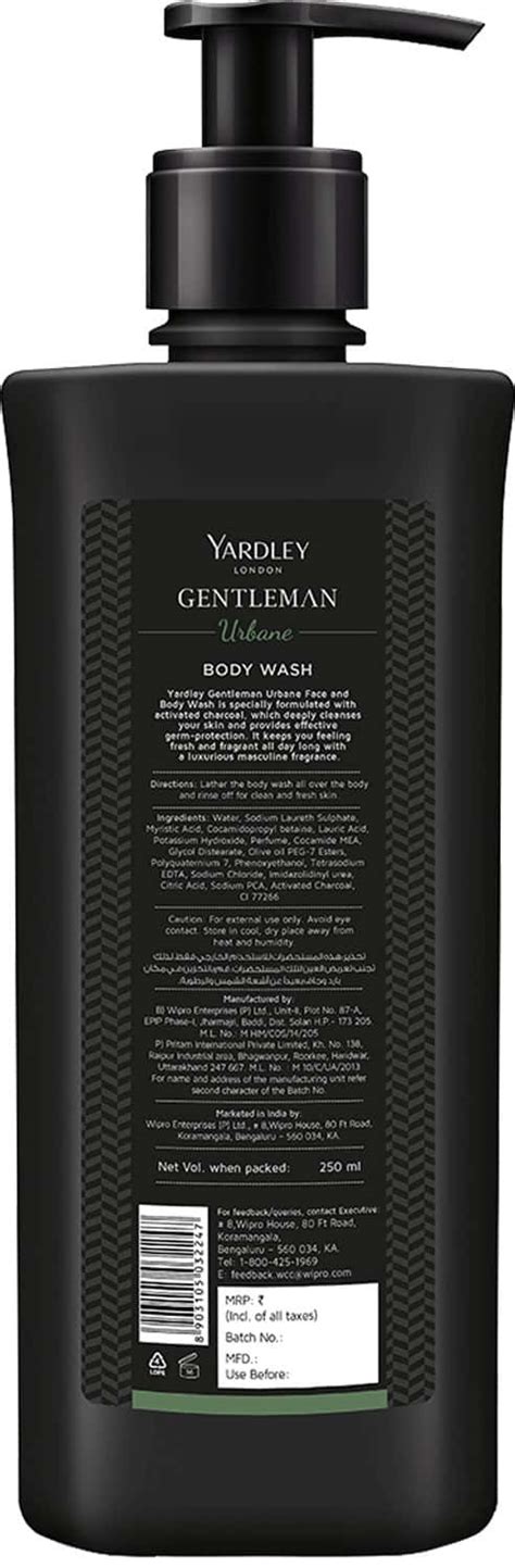 Buy YARDLEY LONDON GENTLEMAN URBANE BODY WASH FOR MEN - 250ML Online ...