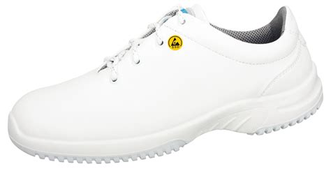 ABEBA ESD-Sicherheitsschuh uni6, Halbschuh weiß ESD, ESD-gerecht nach ...