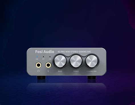 Fosi Audio K5 Pro Gaming DAC & Headphone Amplifier | Concept Kart