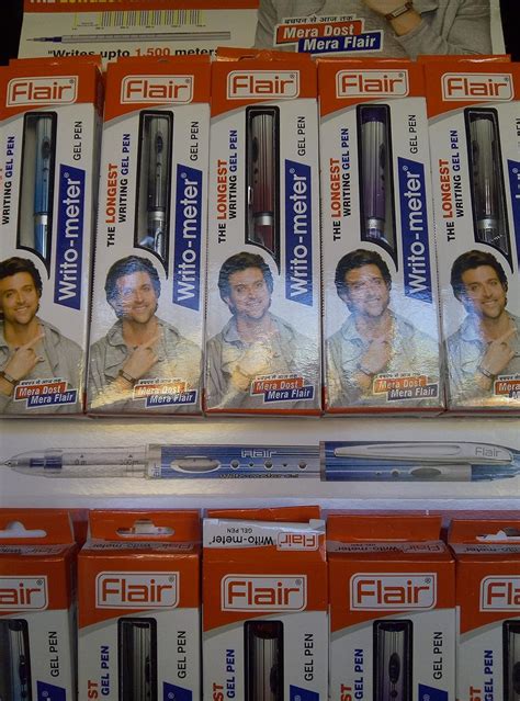 Flair Writo Meter Black Ball Pen Pack of - 20 : Amazon.in: Office Products