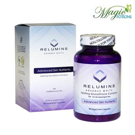 Relumins 1650mg Advance White Glutathione Complex Capsules