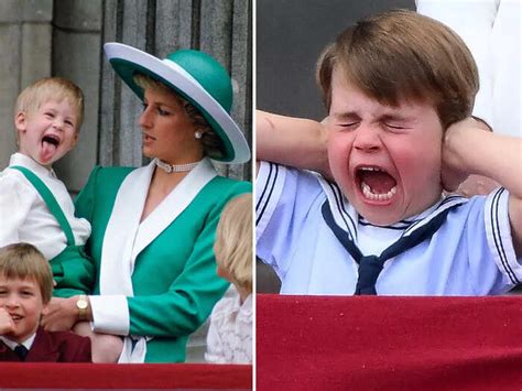 Photos show the younger royals stealing the show at Trooping the Colour ...