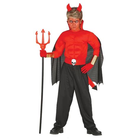 disfraz demonio musculos