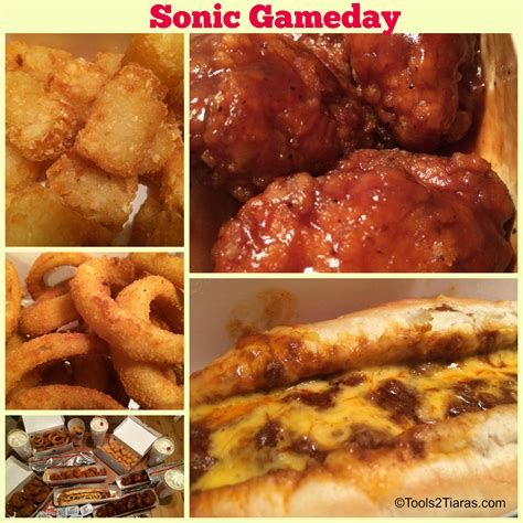 Sonic Boneless Wings On Game Day- Buffalo, BBQ and Asian - Tools2Tiaras